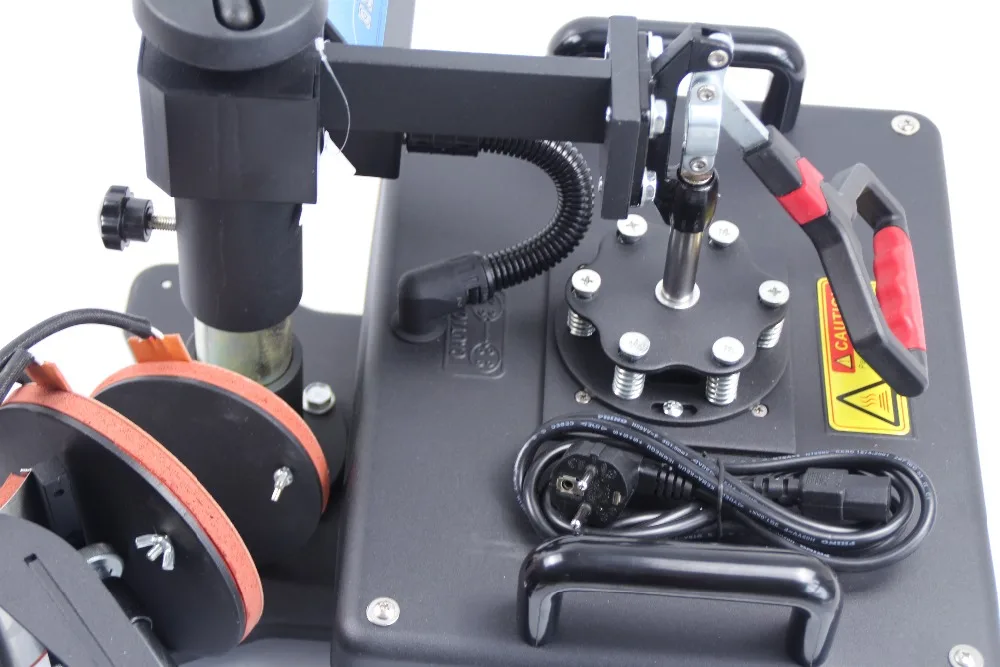 Бесплатная доставка 5 в 1 сублимационный термопресс машина для печати кружки