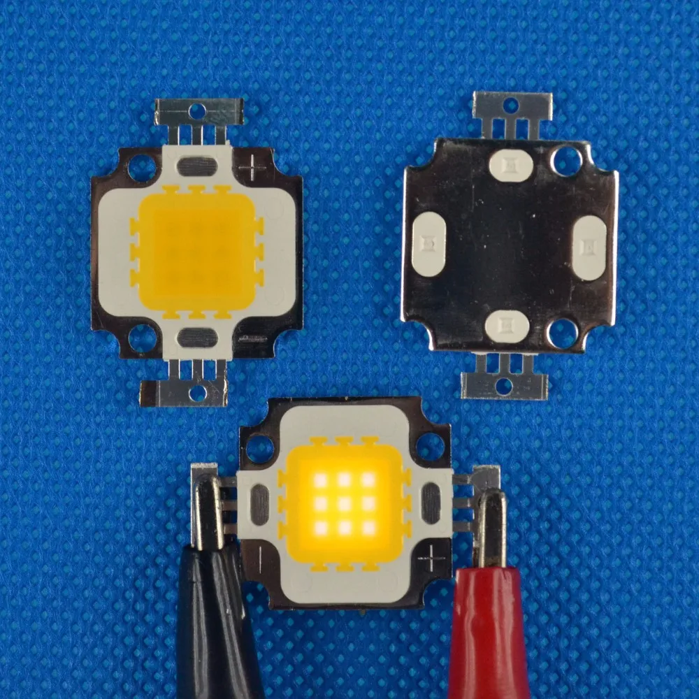 Встросветодиодный светодиодный светильник высокой мощности 10 Вт белый/теплый
