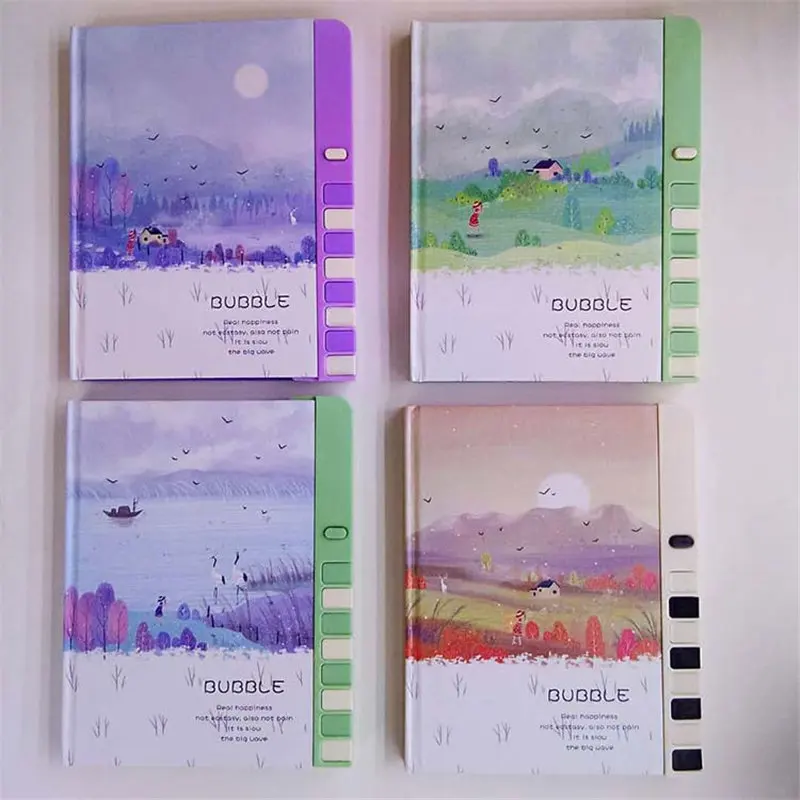 Креативный блокнот Coloffice с милым мультяшным рисунком записная книжка для пианино