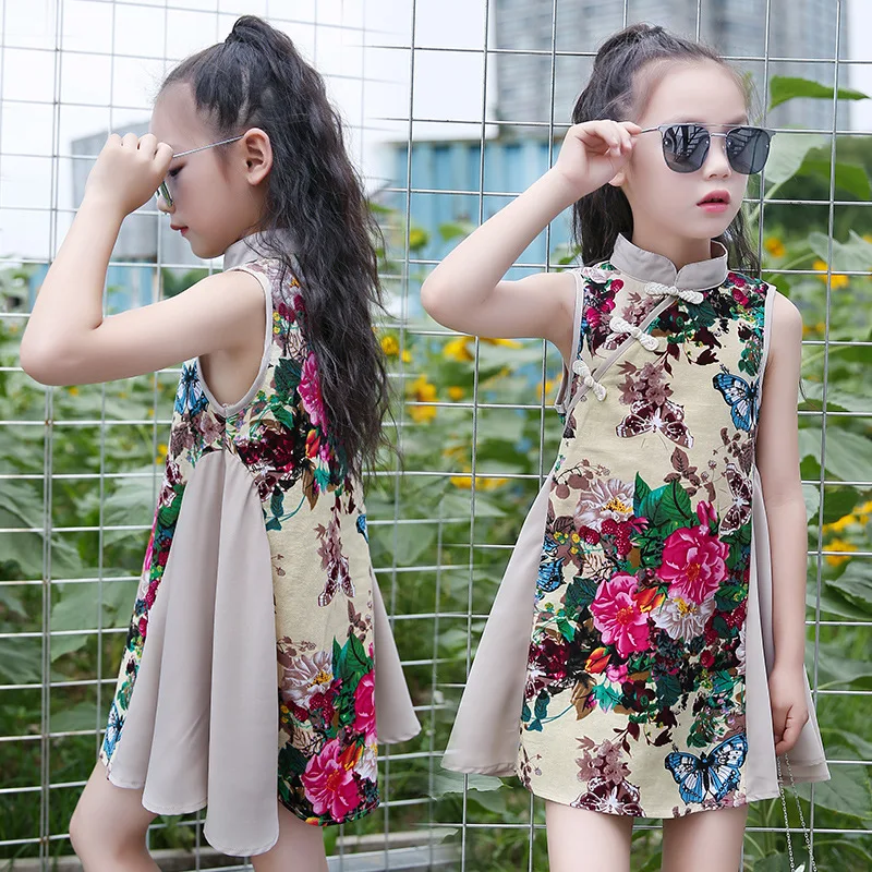 Girls dress Roupas infantis menina Kids clothes Vestidos Summer dresses Tutu girl National style Robe fille enfant |