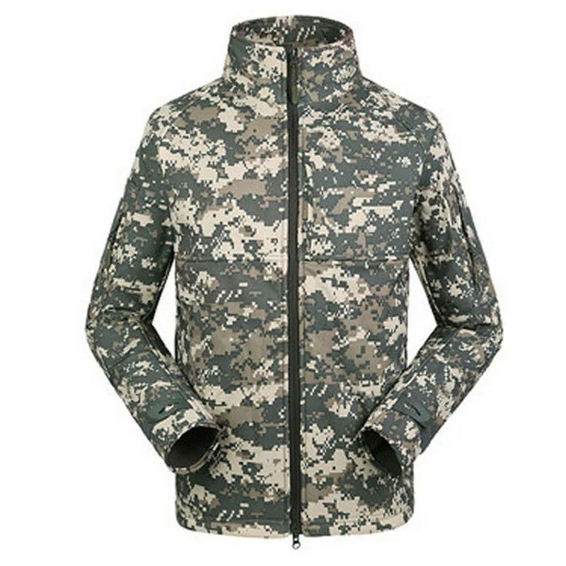 

New Autumn Winter Men Jackets Quality Warm Outwear Slim Mens Coat sport Casual Windbreak Waterproof Shark Skin Soft Shell Jacket