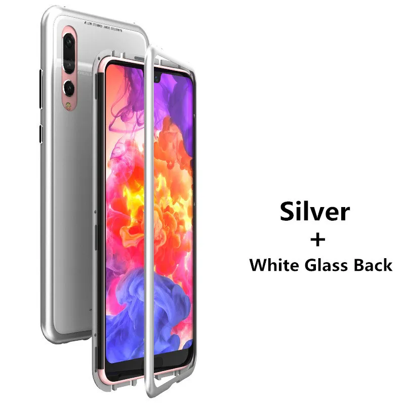 P20 Pro Metal Магнитный Адсорбция дело для huawei P20 Pro P20Pro закаленное Стекло магнит Алюминий чехол для huawei P20 P 20 Капа