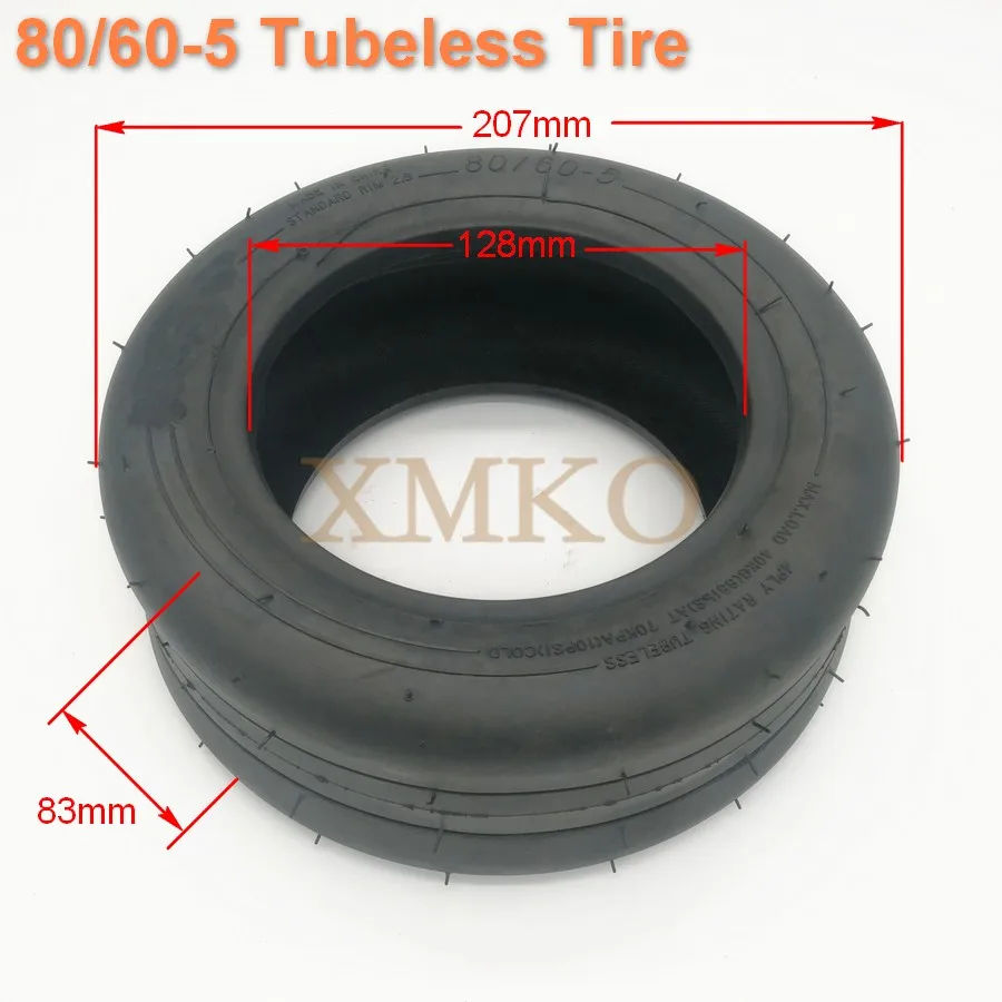 Новая модернизация бесплатная доставка бескамерная вакуумная шина 80/60-5 для