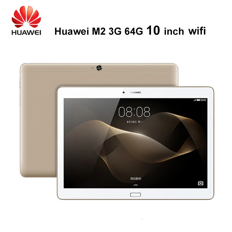 Huawei Mediapad M2 10 1 дюйма 3 ГБ ОЗУ 64 Гб ПЗУ Wi-Fi 6600 мАч IPS Kirin 930 2 0 ГГц Восьмиядерный 13 МП huawei