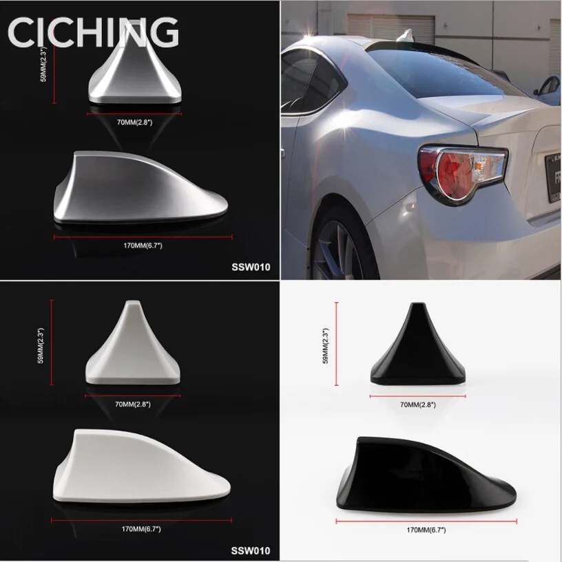 2017 Car Antenna Shark Fin Radio FM Signal Aerials for renault laguna 2 toyota auris honda fit volkswagen golf 4 Accessories | Автомобили