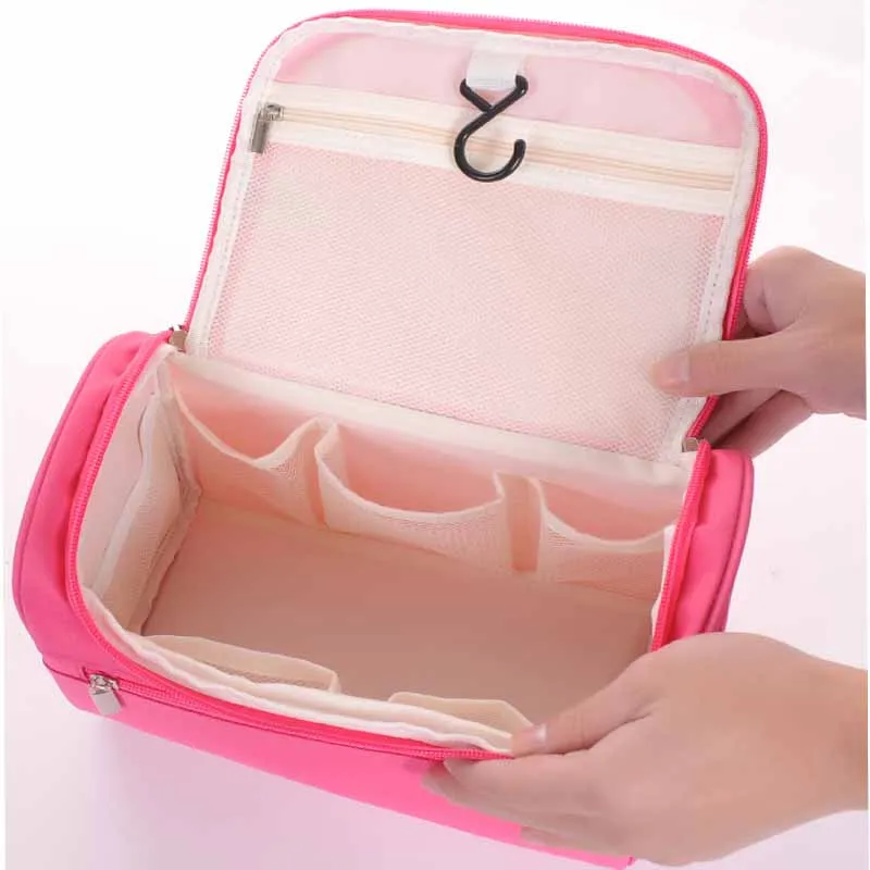 HMUNII Женская дорожная сумка для макияжа многофункциональные косметички