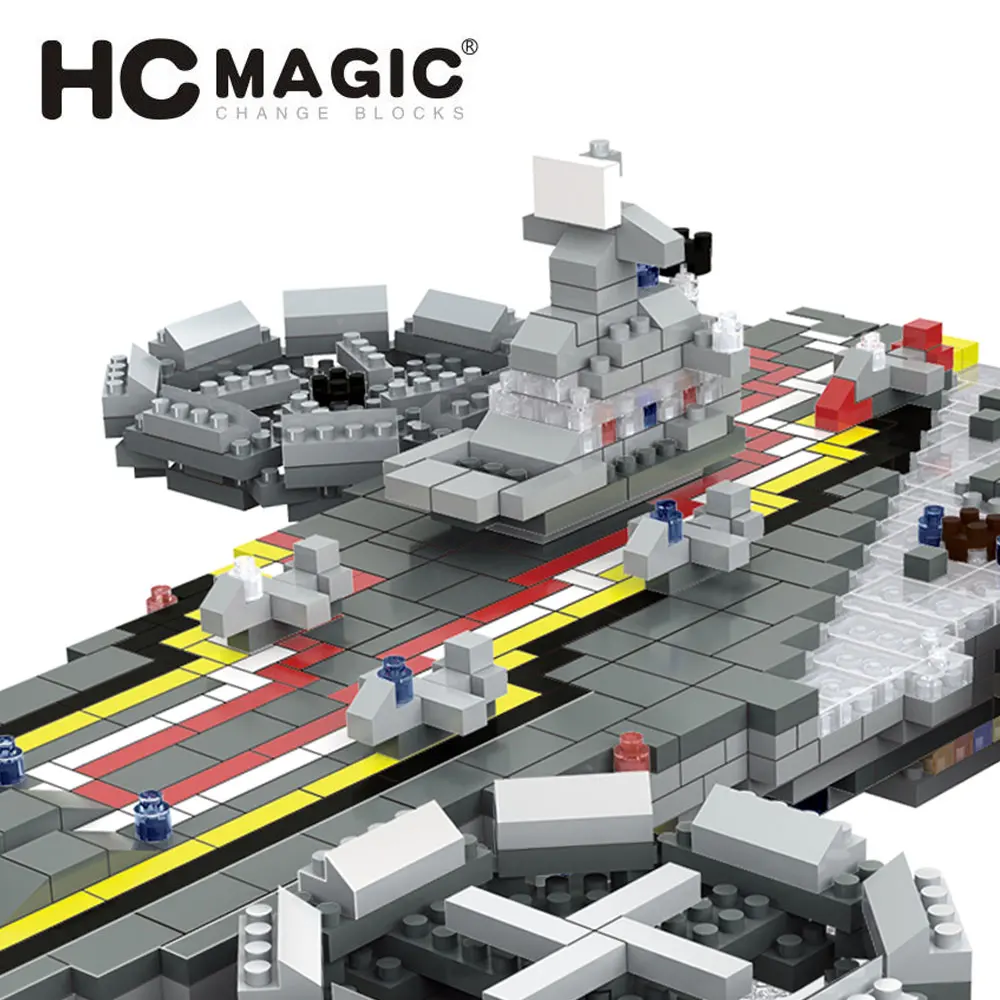 Мини конструктор HC MAGIC 1011 модель самолета космический корабль игрушки для детей