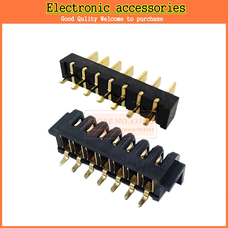 

Внутренний разъем для аккумулятора 7P, зажим, шаг контакта 2,5 мм, штекер и гнездо