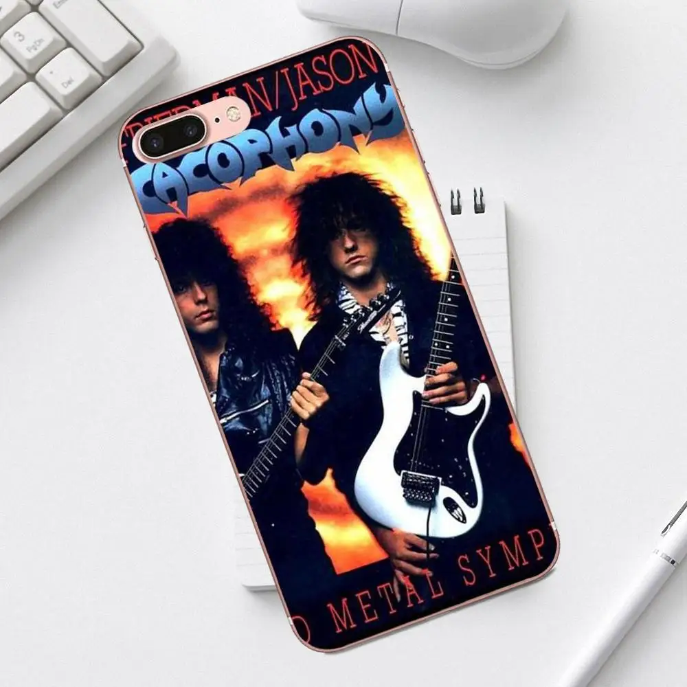 Qdowpz Cacophony скоростная металлическая симфония для iPhone 4 4S 5 5C SE 6 6S 7 8 Plus X XS Max XR Galaxy A3 A5