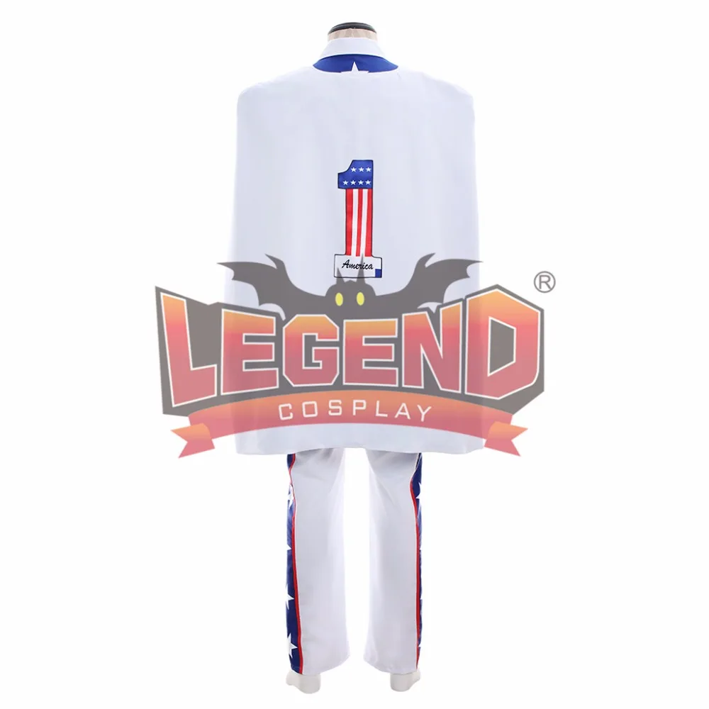 

Motorcycle Evel Knievel Patriotic Costume With Cape cosplay costume custom made