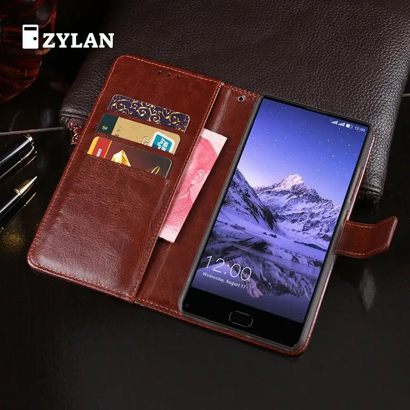 ZYLAN для Leagoo чехол Kiicaa Mix кожаный кошелек Бизнес ультра тонкий модный флип +