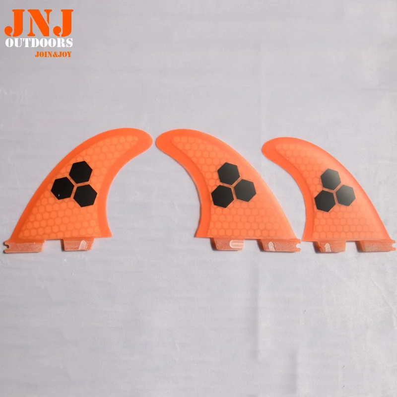 

JNJ brand new FCS II G5 fins with fiberglass and honeycomb material for surfing FCS 2 size M with fin original bag