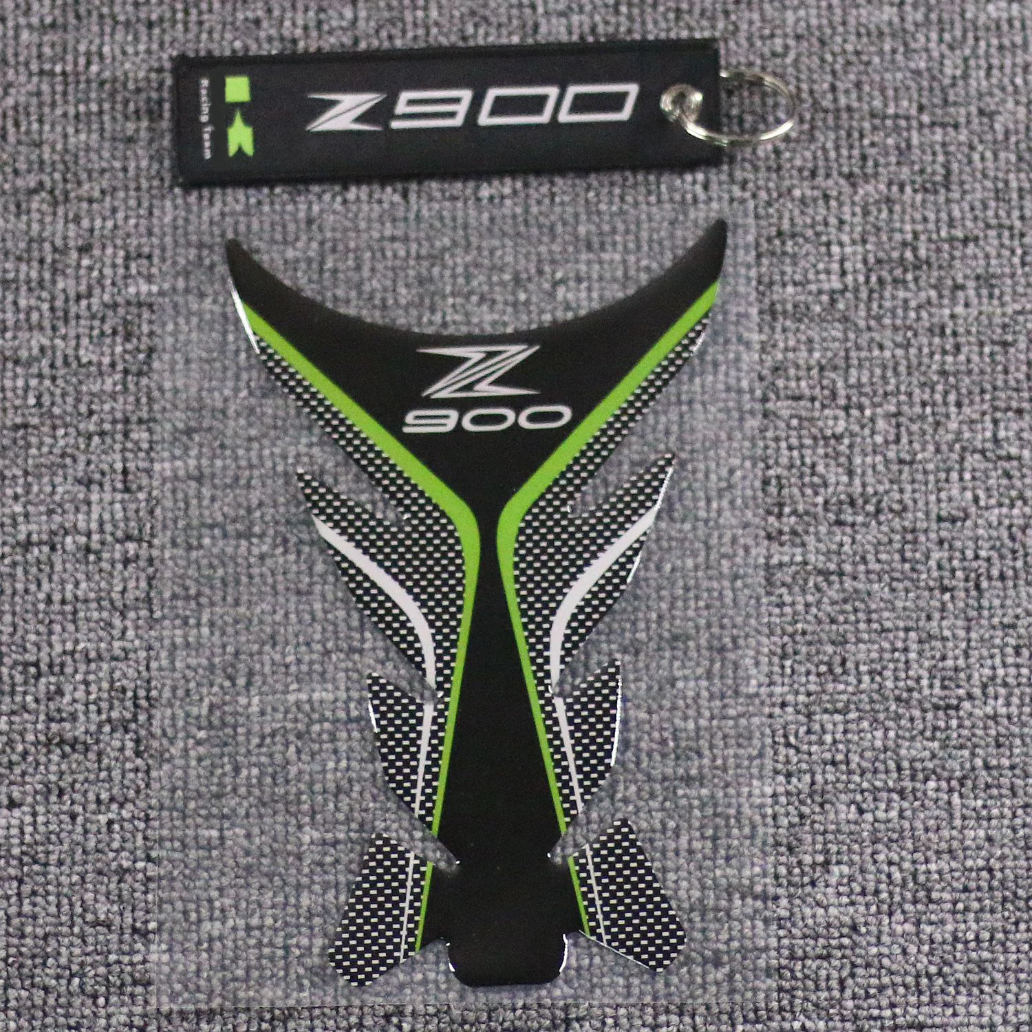 

Motorcycle Fuel Tank Pad Sticker Decals Protector For Kawasaki Z900 Tank Cover Sticker Pad Decal With Free Keyring Keychain