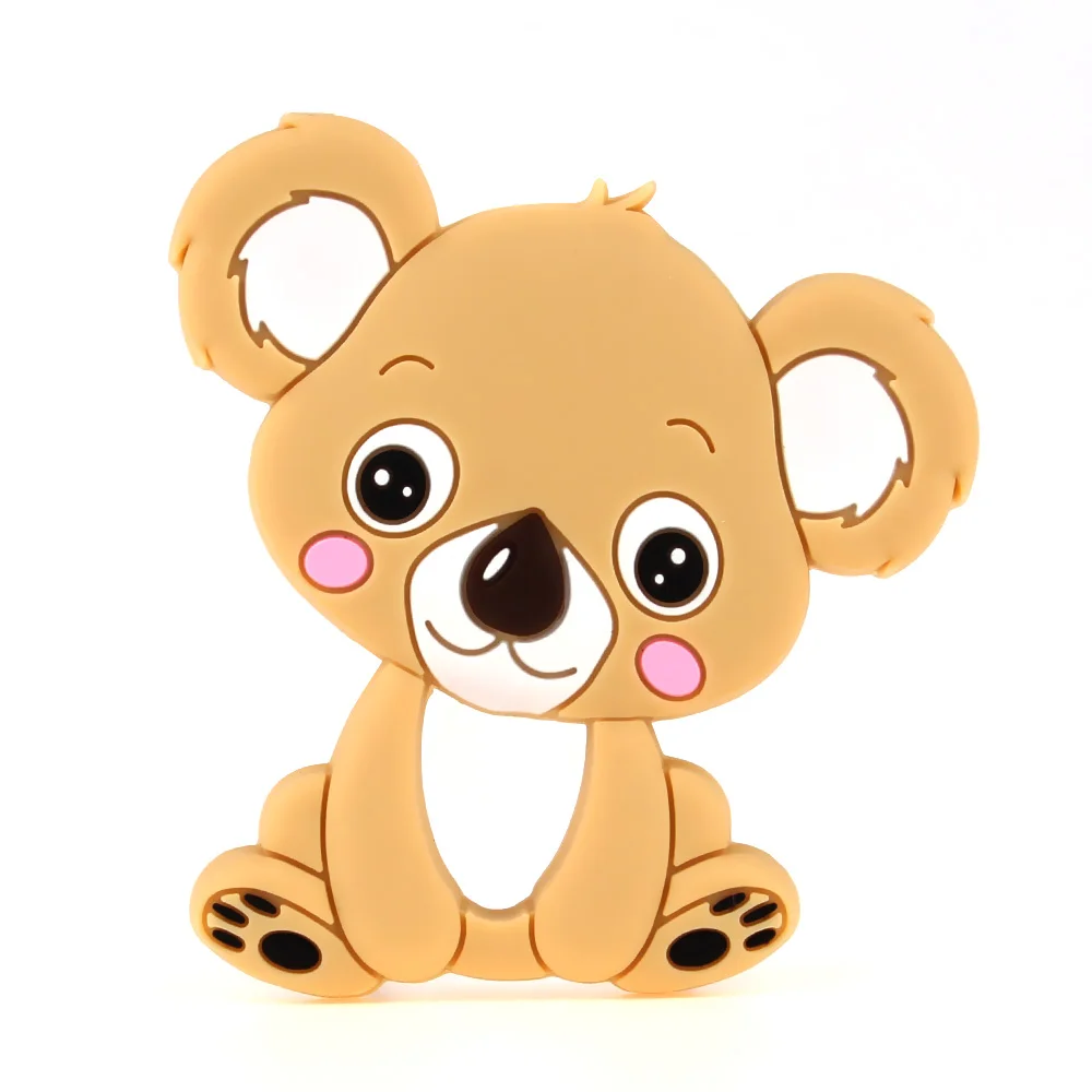Силиконовый Прорезыватель для зубов TYRY.HU Koala бусины прорезывания жевательное