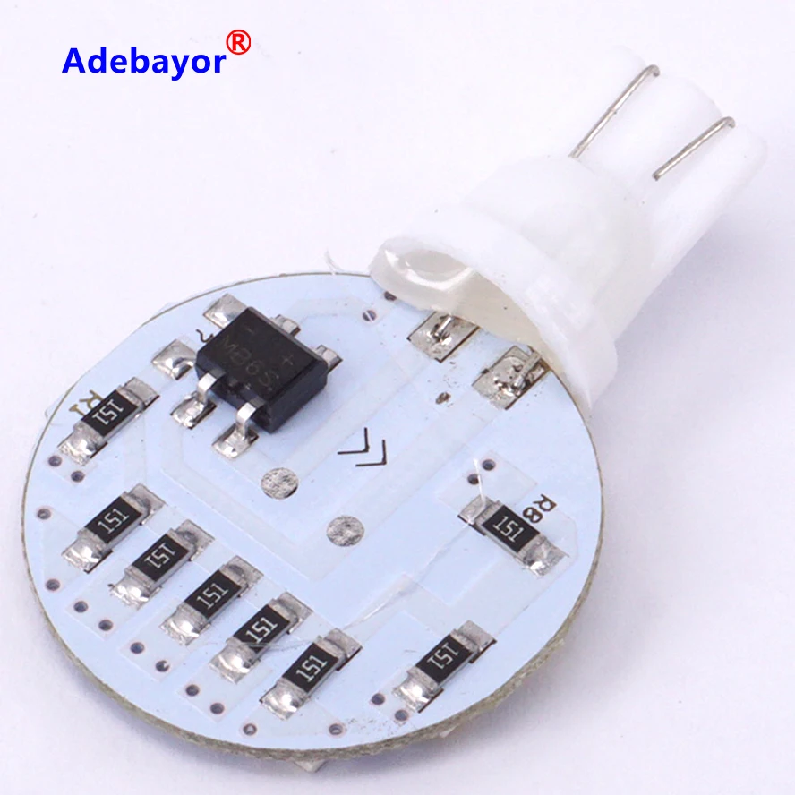 10x T10 194 W5W 24 3528 SMD 1210 светодиодный купольный светильник автомобильная лампа