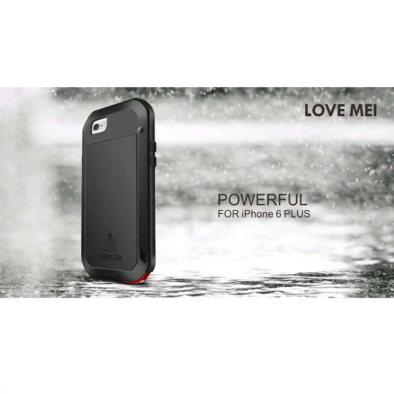 2 шт./лот Оригинал ЛЮБОВЬ МЭИ противоударный призма Водонепроницаемый Металл