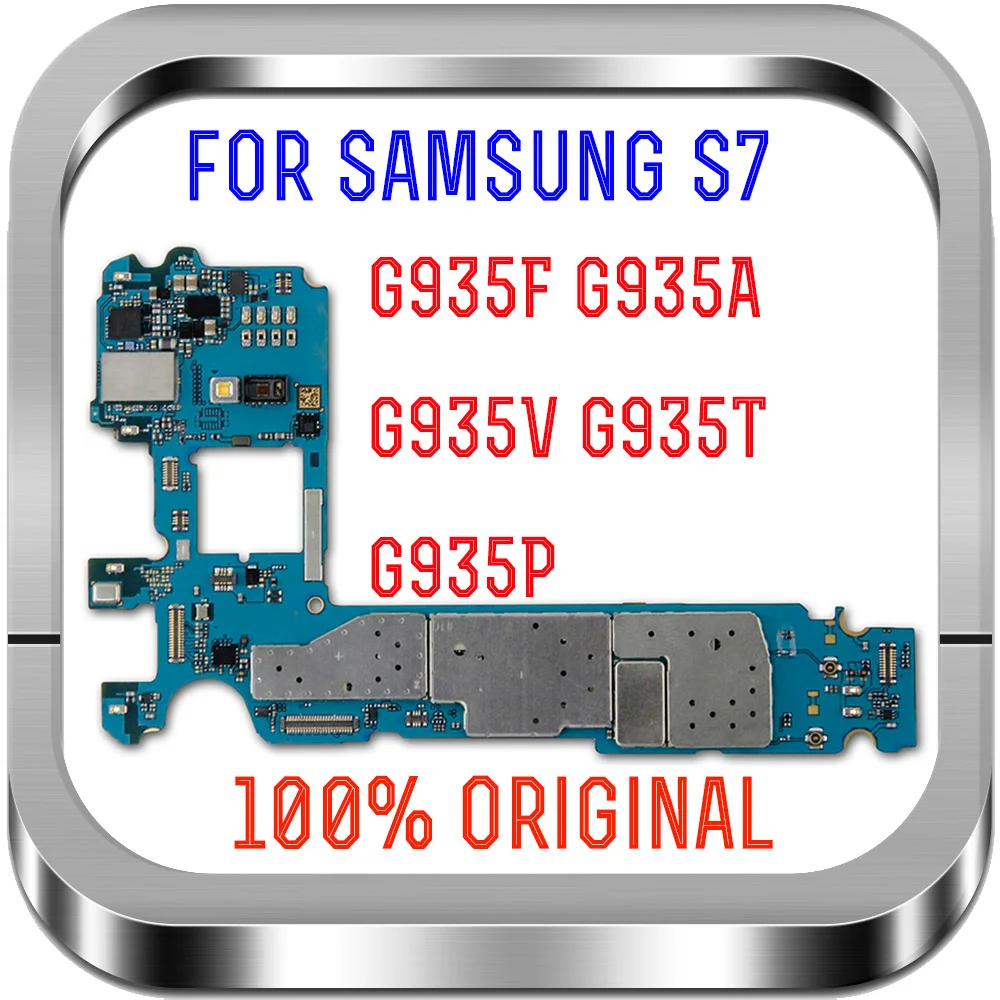 С системой Android 100% оригинальные разблокированные логические платы для Samsung Galaxy S7