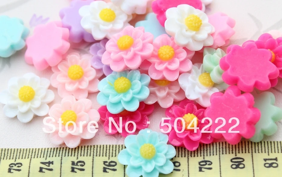 

250 шт. кавайные смешанные фотообои из смолы с плоским основанием 19 мм для кольца «сделай сам», Шпилька для волос