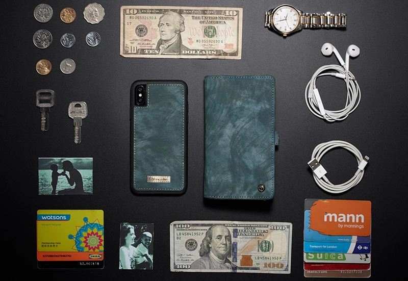 Для Iphone 11 Pro 11Pro чехол из натуральной кожи флип-Кошелек Многофункциональный магнитный чехол для телефона для IPhone 7 8 Plus X XS чехол для MAX XR