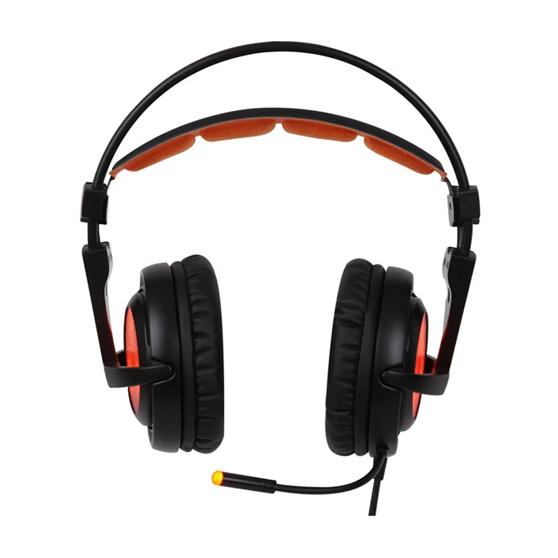 Sades A6 Игровые наушники шлем 7,1 Surround Sound стерео USB игровая гарнитура с микрофоном пульсирующий светодиодный светильник для PC Gamer