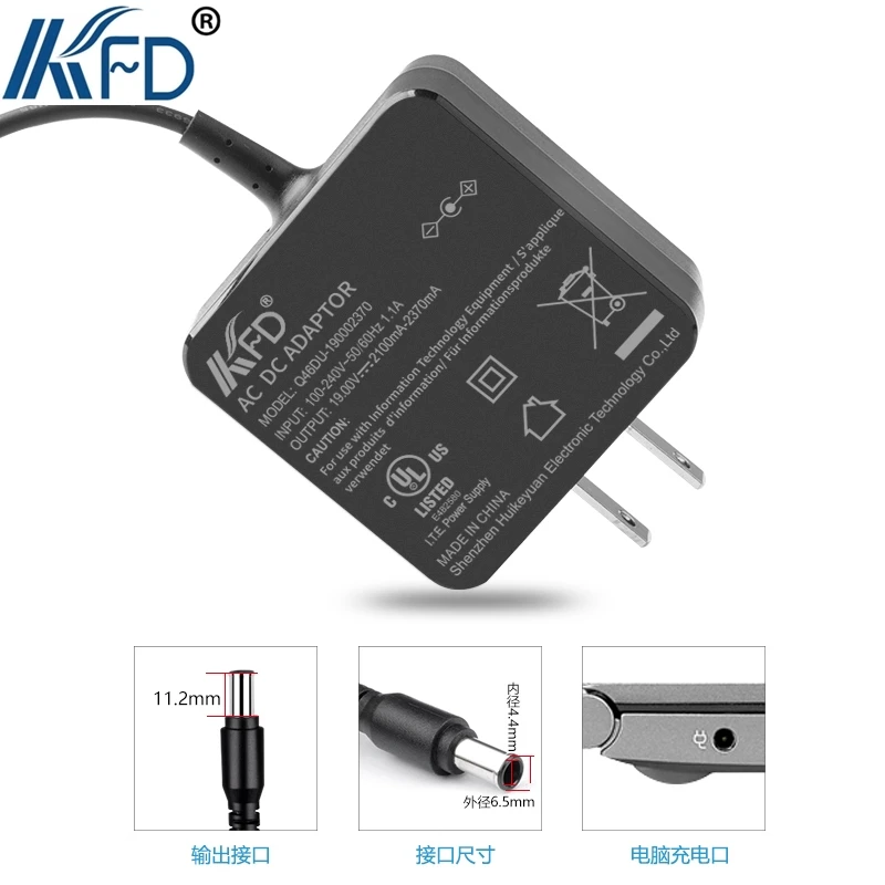 KFD 19 В 1 3-2.37A Moniter AC адаптер для LG E2251Tt-bn E2351t-bn Ips277l-bn 27ea33v D2343p 2249 E1948SX w1947CY E1948 PSU |