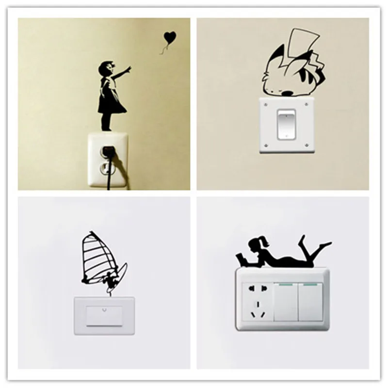 

Switch Sticker Decoration Vinyl Wall Decal Room Home Decoration