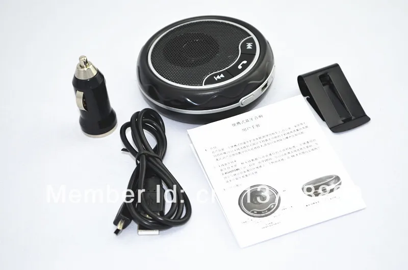 Universal Multipoint Speaker Phone Bluetooth Receiver Car HandsFree Kit | Автомобили и мотоциклы