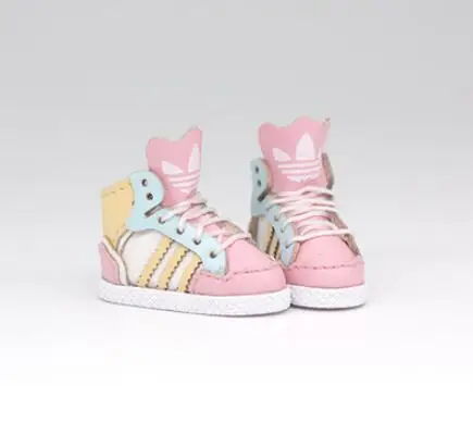 new pink Новинка 2,9 см кукольная обувь спортивная обувь для Blyth Skater кроссовки обувь для Licca, Azone, Momoko куклы аксессуары Игрушки для девочек - Цвет: new pink