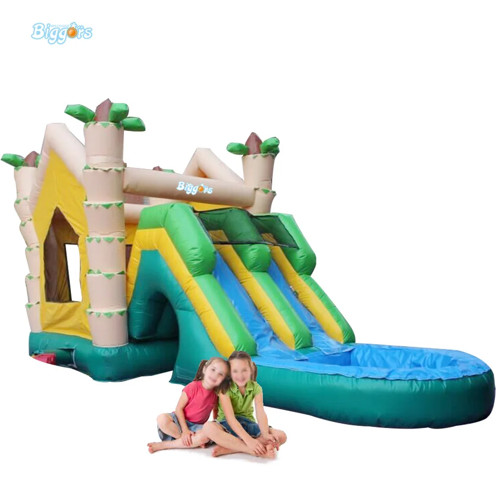 

New Product Inflatable Water Slide With Pool On Sale