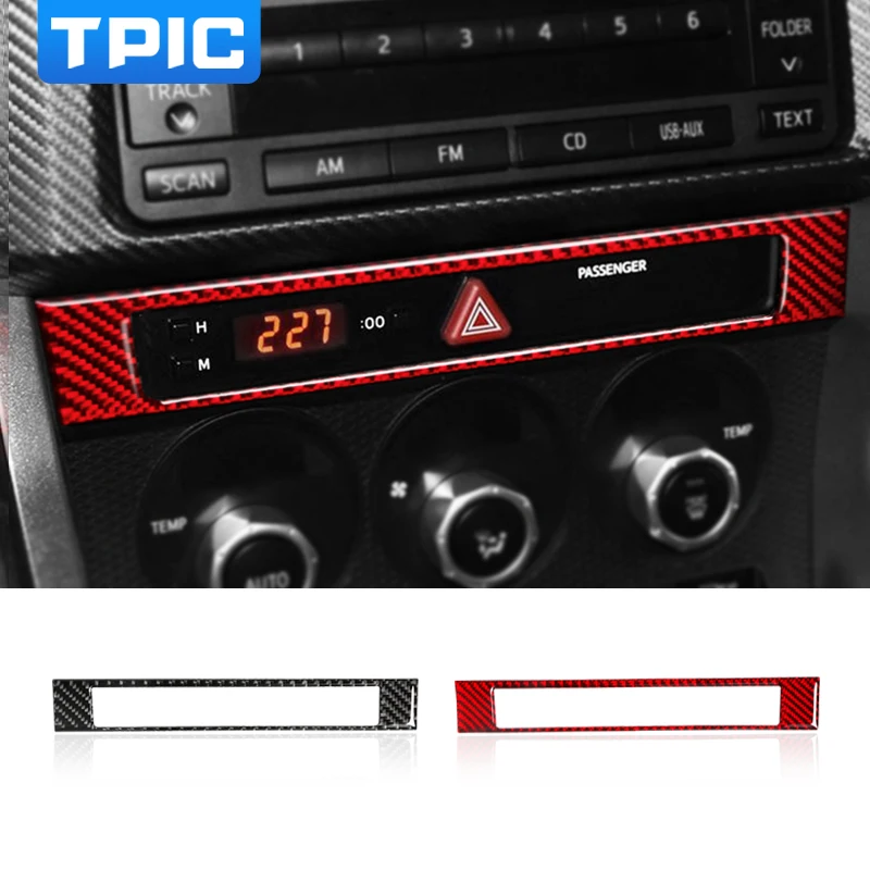 TPIC для Subaru BRZ Toyota 86 2013-2020 карбоновый Автомобильный Центральный контроллер рамка
