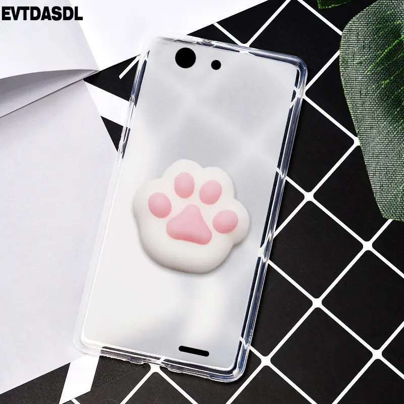 Squishy чехол для телефона Vertex Impress Лев 3g 5 0 дюймов часто силиконовый с милым рисунком