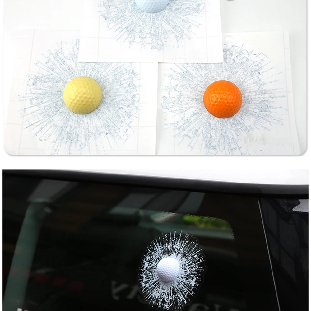 Funny 3D Car Sticker Golf Hit The Window For Ford Focus 2 Volkswagen Skoda polo glof Renault Opel Mecerdes BMW Audi Toyota Cruze |