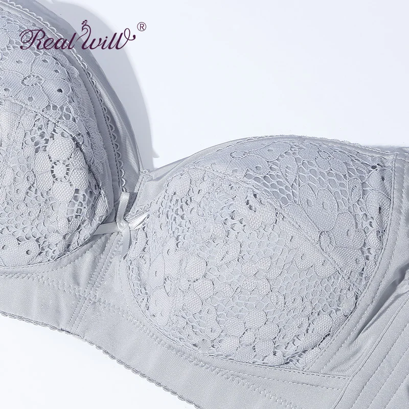 Realwill Lace Bralette Bra Push Up Adjustable Lingerie Plus Size Bras For Women Underwear 2018 NEW | Женская одежда