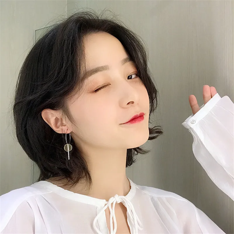 Xuanran tendy популярные меди большие серьги Новая Мода Круг кисточкой обруч круглый
