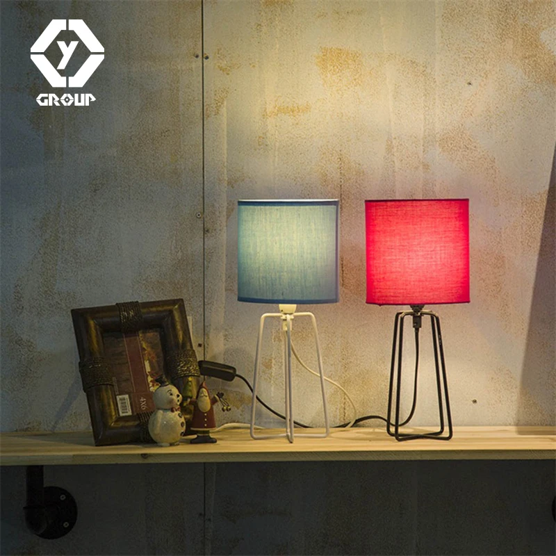 OYGROUP Iron Table Lamp EU Plug Modern American Desk Reading Office Light For Home#OY16T01|table lamp|iron table lampdesk reading light |