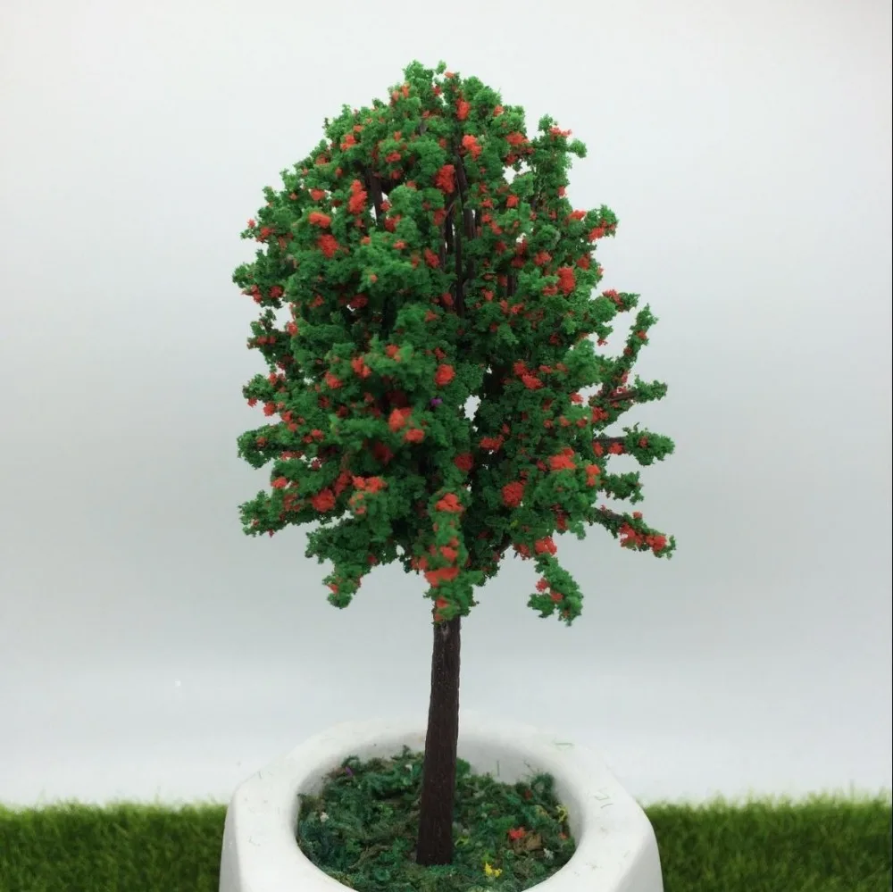 2017 хит продаж Новые поступления Alberi модель 10 шт. скала Хо сосновая мини деревья