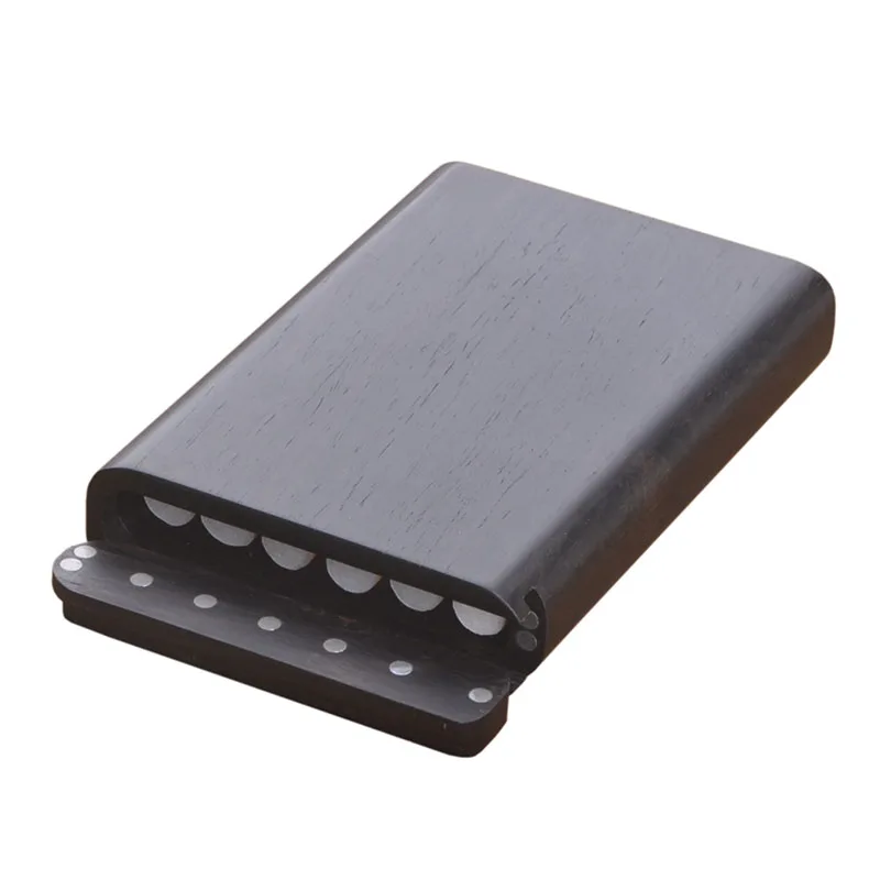 

Wooden Cigarette Box 6 Pieces Of Whole Wood Hollow Independent Smoke Hole Can Be Customized Sculpture Anti-moisture Available