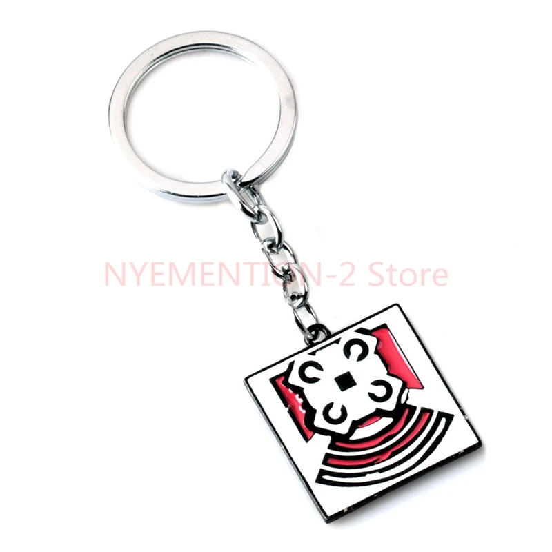 20pcs/lot Game Rainbow Six Siege Key Chains Jager Glaz Metal Keychain Male Car Keyring Holder for Men Women Jewelry | Украшения и