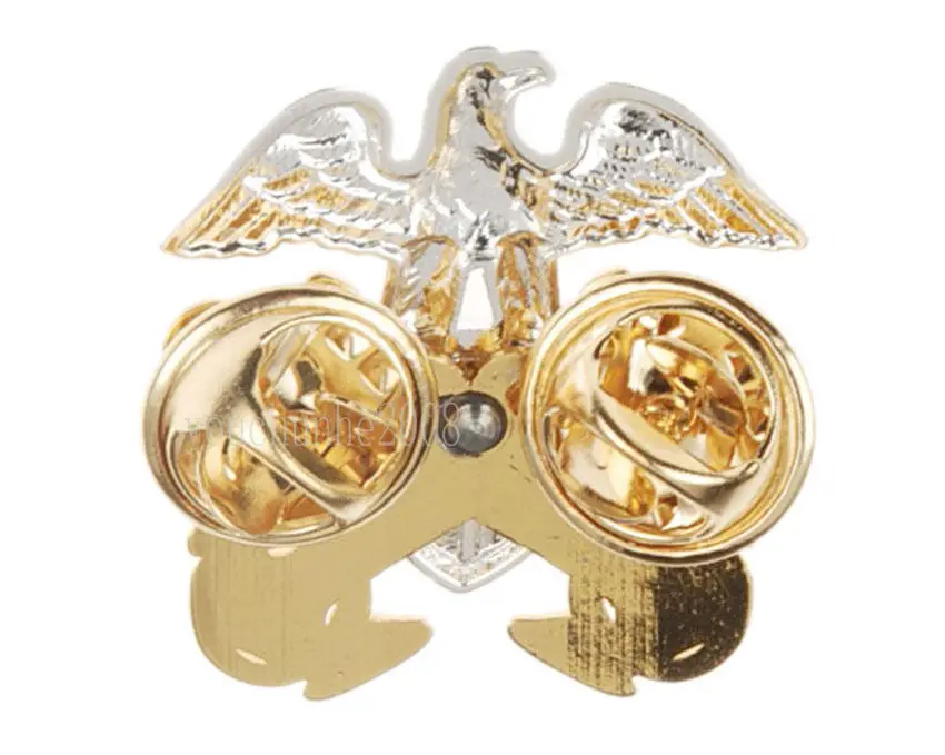 WWII США военно-морской флот сотрудников плеча небольшие металлические знаки на