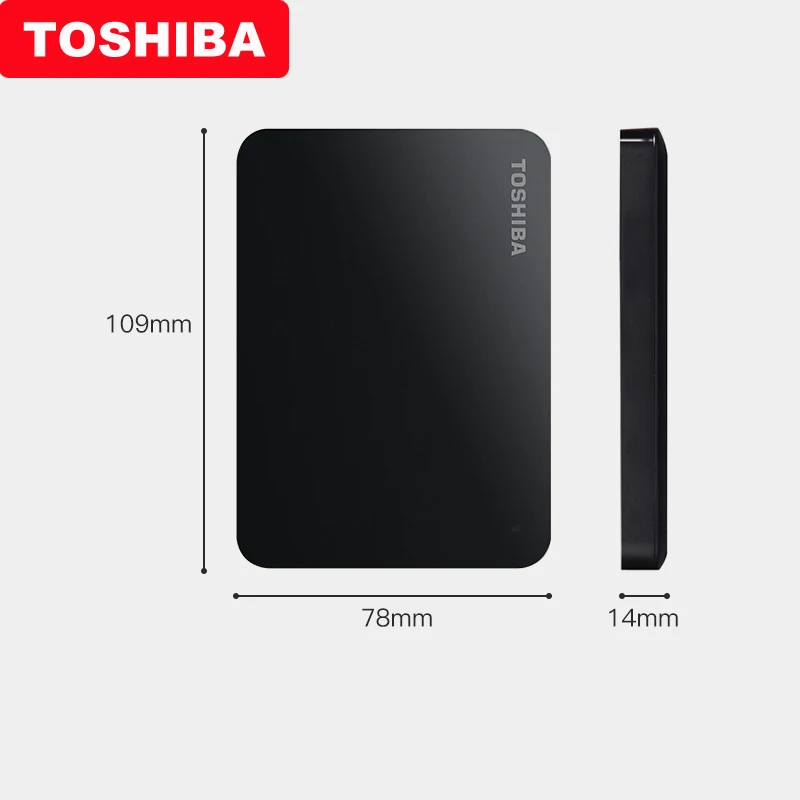 TOSHIBA Canvio Стандартный жёсткий диск 2 5 &quotA3 USB 3 0 внешний жесткий SATA ТБ 1 портативный