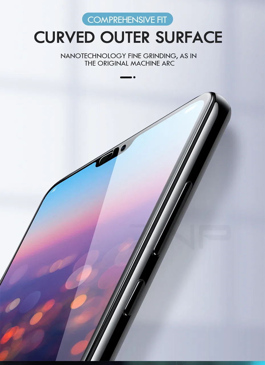 ZNP 15D Защитное стекло для huawei P20 Lite P30 Pro P10 Plus закаленное защитное стекло для huawei Honor 10 9 Lite