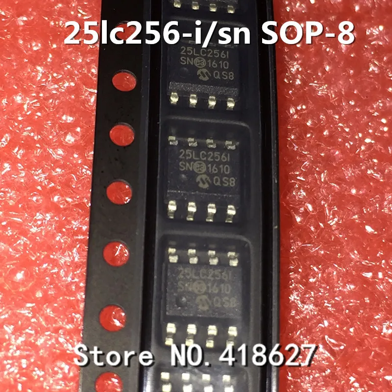 Чипы флеш-памяти 50 шт./лот 25LC256-I/SN 25LC256 SOP-8