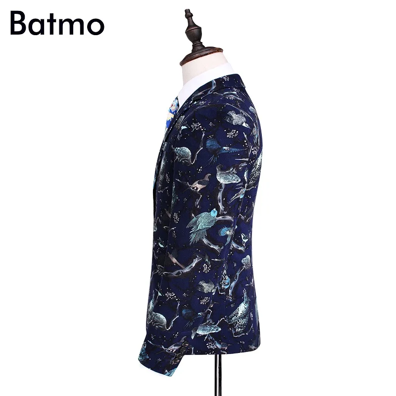 Batmo 2017 новое поступление Высокое качество модные принтованные мужские suis