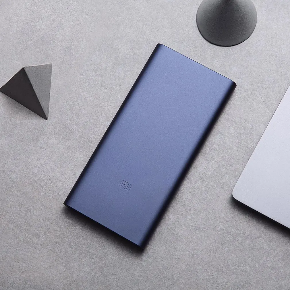 Xiao mi 10000 мАч mi power Bank 2i внешний аккумулятор банка 18 Вт Quick Charge power Bank 10000 PLM09ZM с двойным usb-выходом для телефона