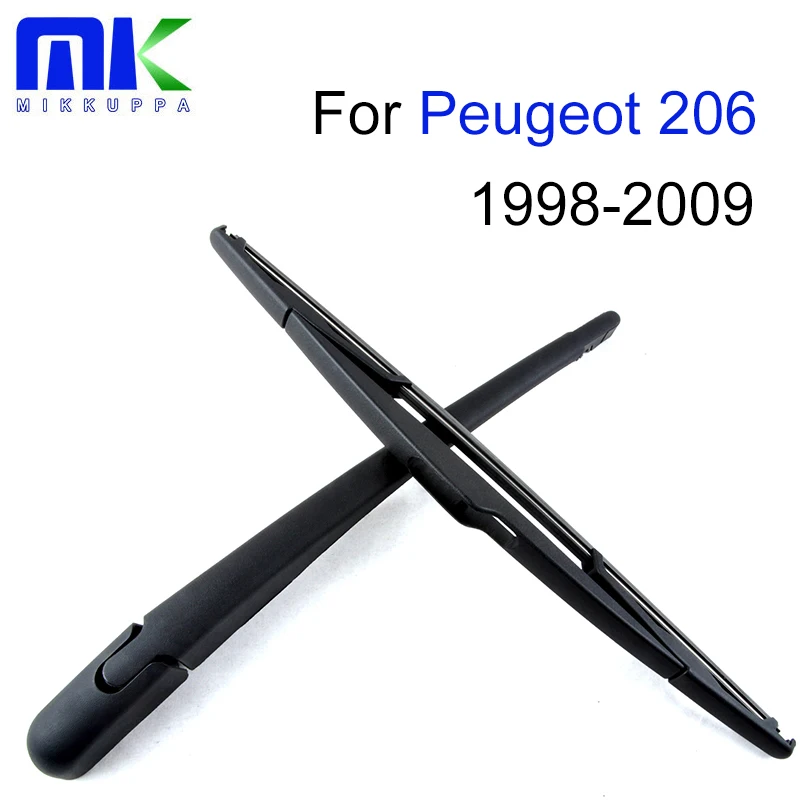 Передние и задние щетки стеклоочистителя Mikkuppa для peugeot 206 1998-2009 автомобильные