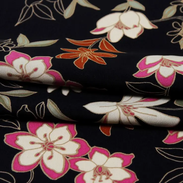 Imorted ткань с цветочным принтом мягкая удобная Скатерть ткани для женщин