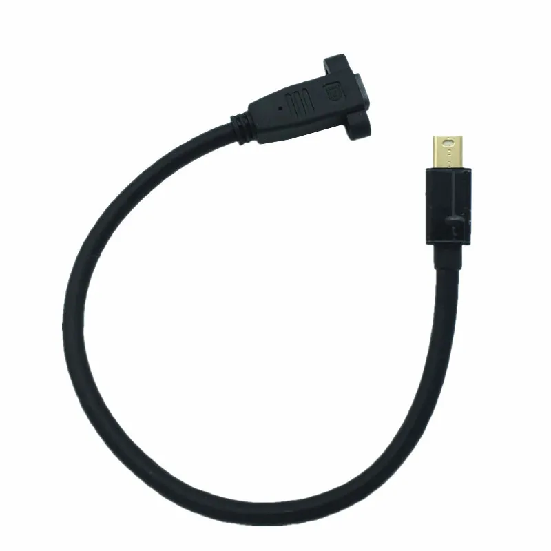 Thunderbolt 2 Mini DisplayPort штекер гнездо 90 градусов вверх и вниз влево вправо угловой с