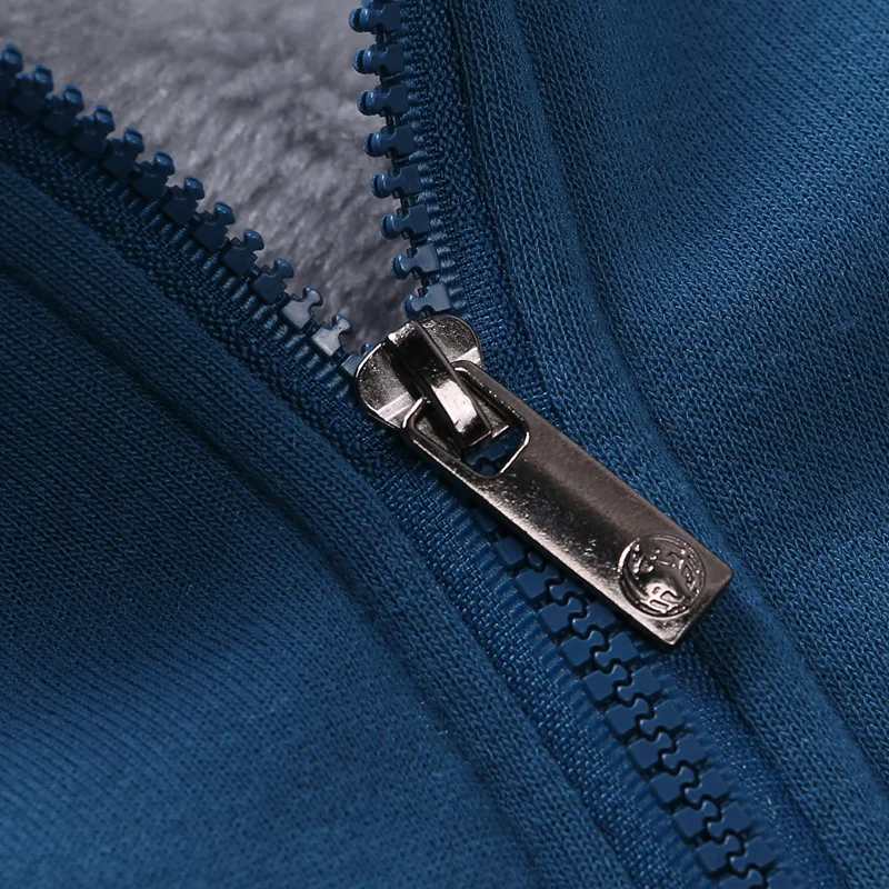 Hoodies Men Fashion Sport Winter Coats Long Sleeve Hoodie Men's Outdoor Casual Sweatshirts Plush Thicken Black 635 | Мужская одежда