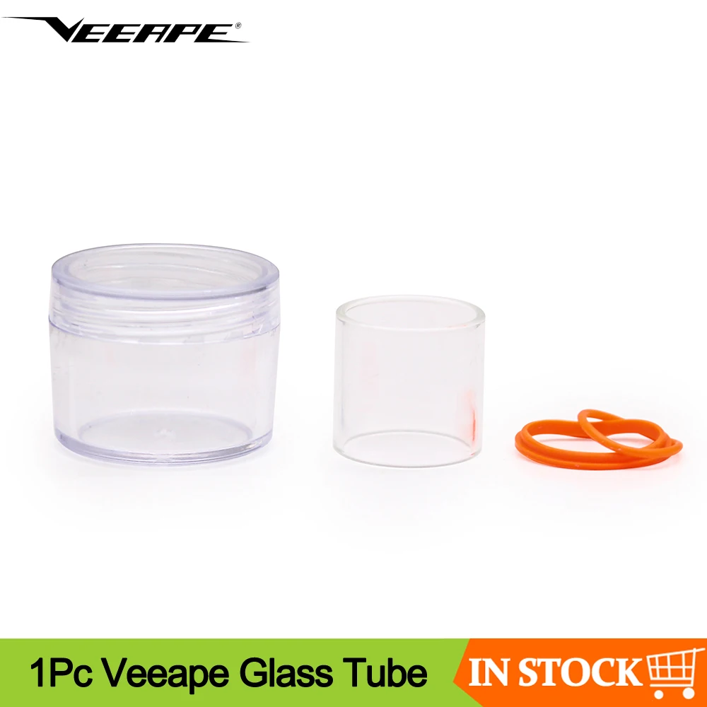 Оригинальный veeape стеклянная трубка pyrex vape для tfv8 baby X TFV12 Танк распылитель Сменная