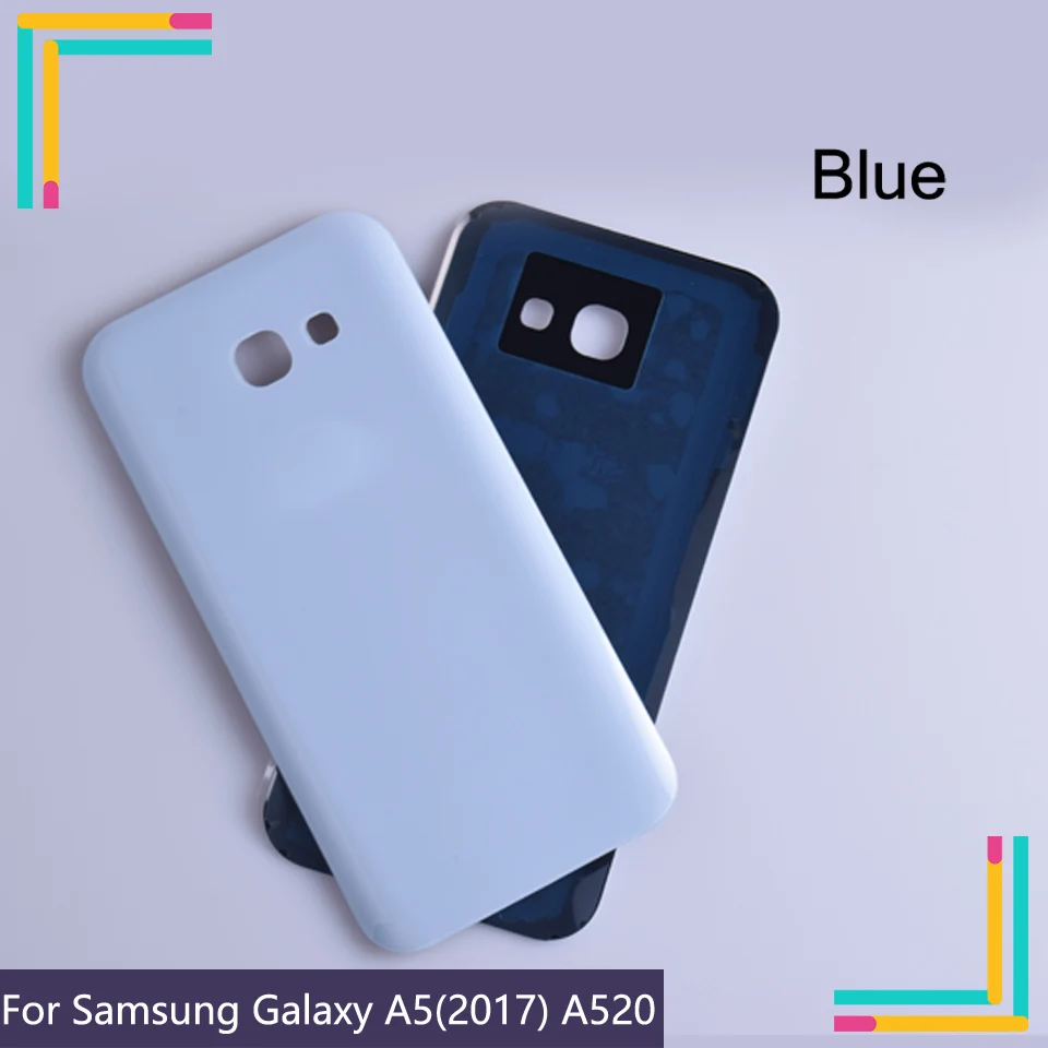 Корпус задней двери для samsung A5 2017 Galaxy A520 A520F задняя крышка батарейного отсека 3D